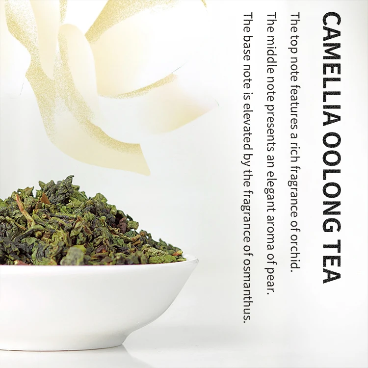 Weiyi High Quality Chinese Fujian Oolong Camellia Oolong Tea Chineses Tea Leaf Bag Basic Ingredients for Milk Tea