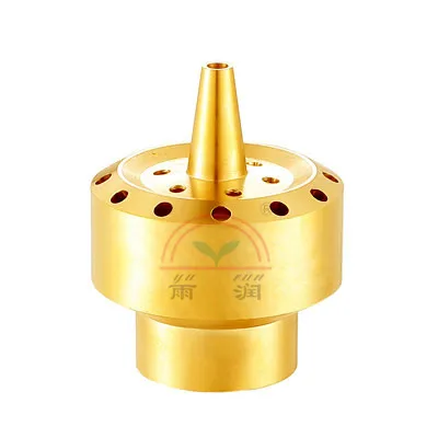 Manufacturer Supply Musical Dancing Fountain Water Spray Jet Nozzle Outdoor Copper Water Fountain Nozzles