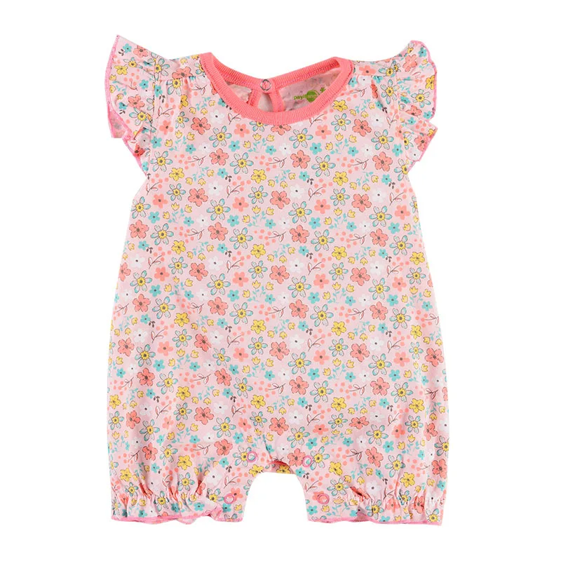 Floral rompers baby boys and girls newborn bodysuits little girl clothes