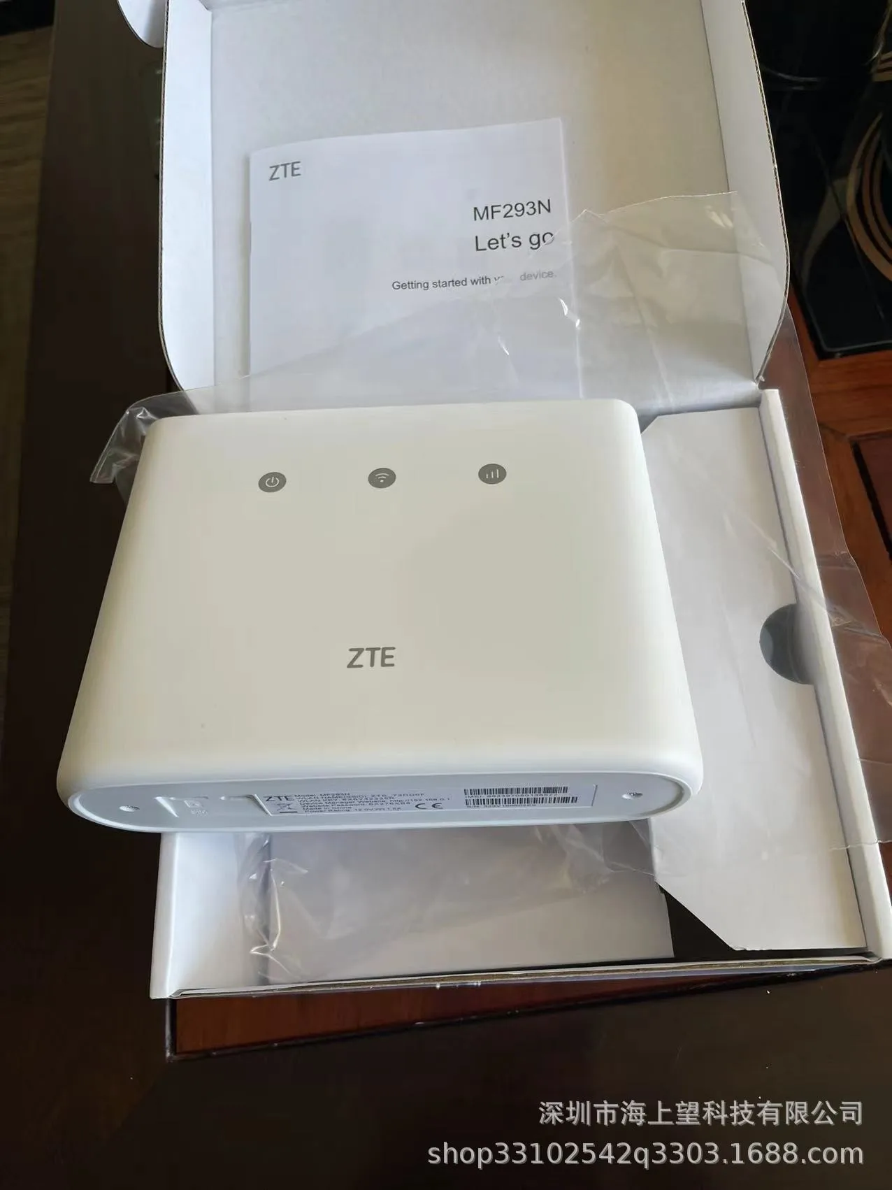 Unlocked MF293N ZTE WIFI Routers Band TDD-LTE 32 Users Band 4G LTE CAT4 Wi-fi Hotsport Indoor CPE Router