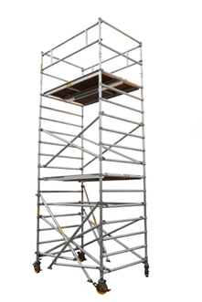 High quality Aluminium Alloy 6063 Material Durable wheel scaffold Excellent Mobile Tower Aluminum Scaffold