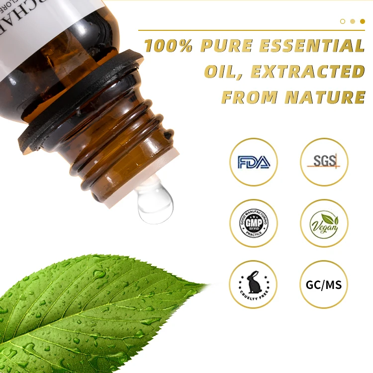 custom logo french male santal lemongrass sweet marjoram frankincense essential oils