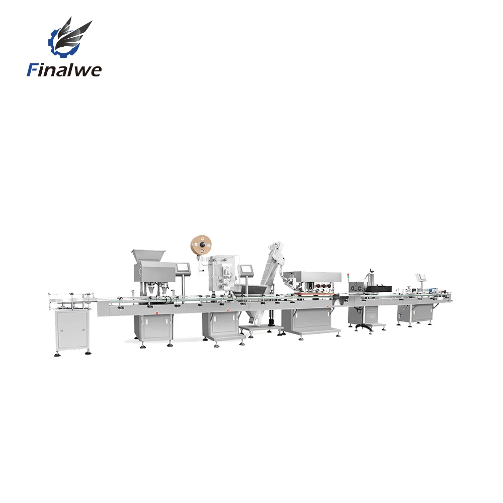 FW-8S Speed Fully Automatic Tablet Capsule Candy Gum Counting Machine Counting Packing Production Line