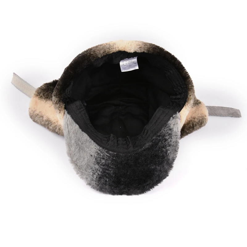 Wholesale 6 panel Men Corduroy Hunting Hats Winter Warm Faux Fur Earflap Sherpa Baseball Caps with ear flaps