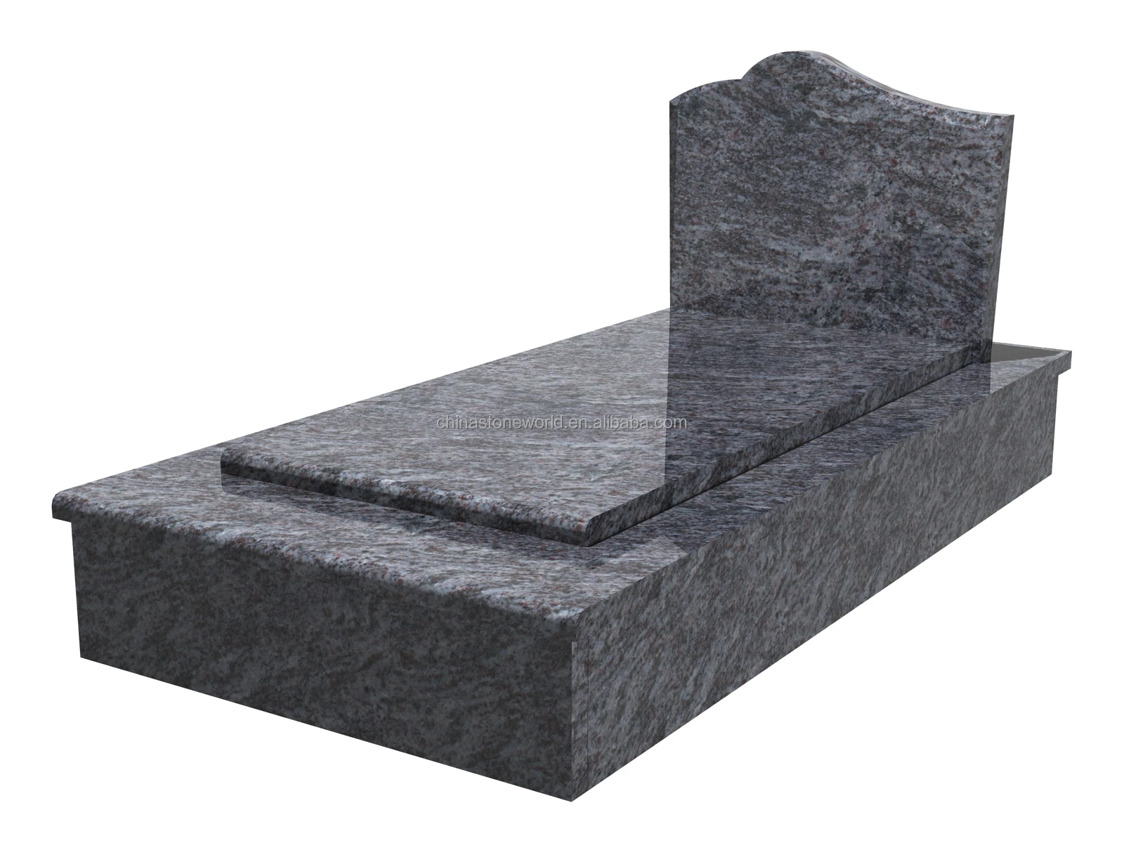 Cheap China Granite French style monument factory headstone tombstone