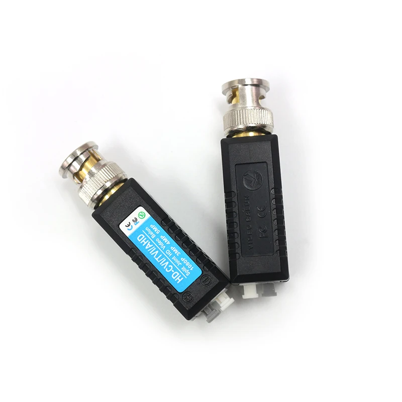 1080p HD-CVI/TVI/AHD/cvbssingle Канал Пассивный utp Видео балун до 600 м в Китае (стандарты CE, FCC, аддитивного цветового пространства (по ограничению на использование опасных материалов в производстве 2 года гарантии для камеры видеонаблюдения