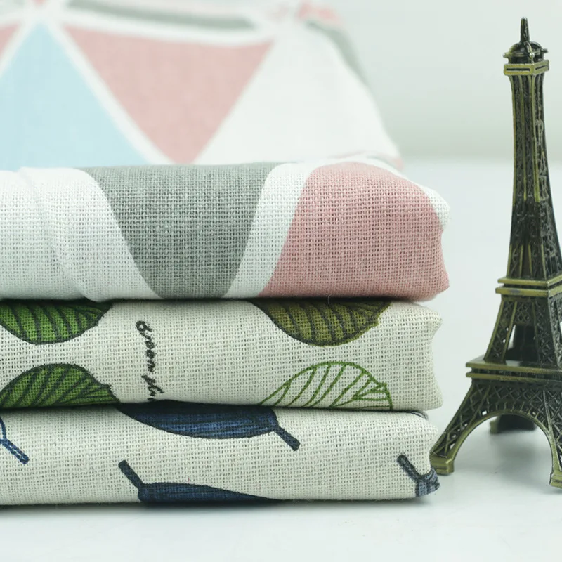 ECO-Friendly Fabric Linen Fabric China Textile Wholesale Organic Anti Bacteria Printed 100% Pure Linen Fabric Wholesale For Dres