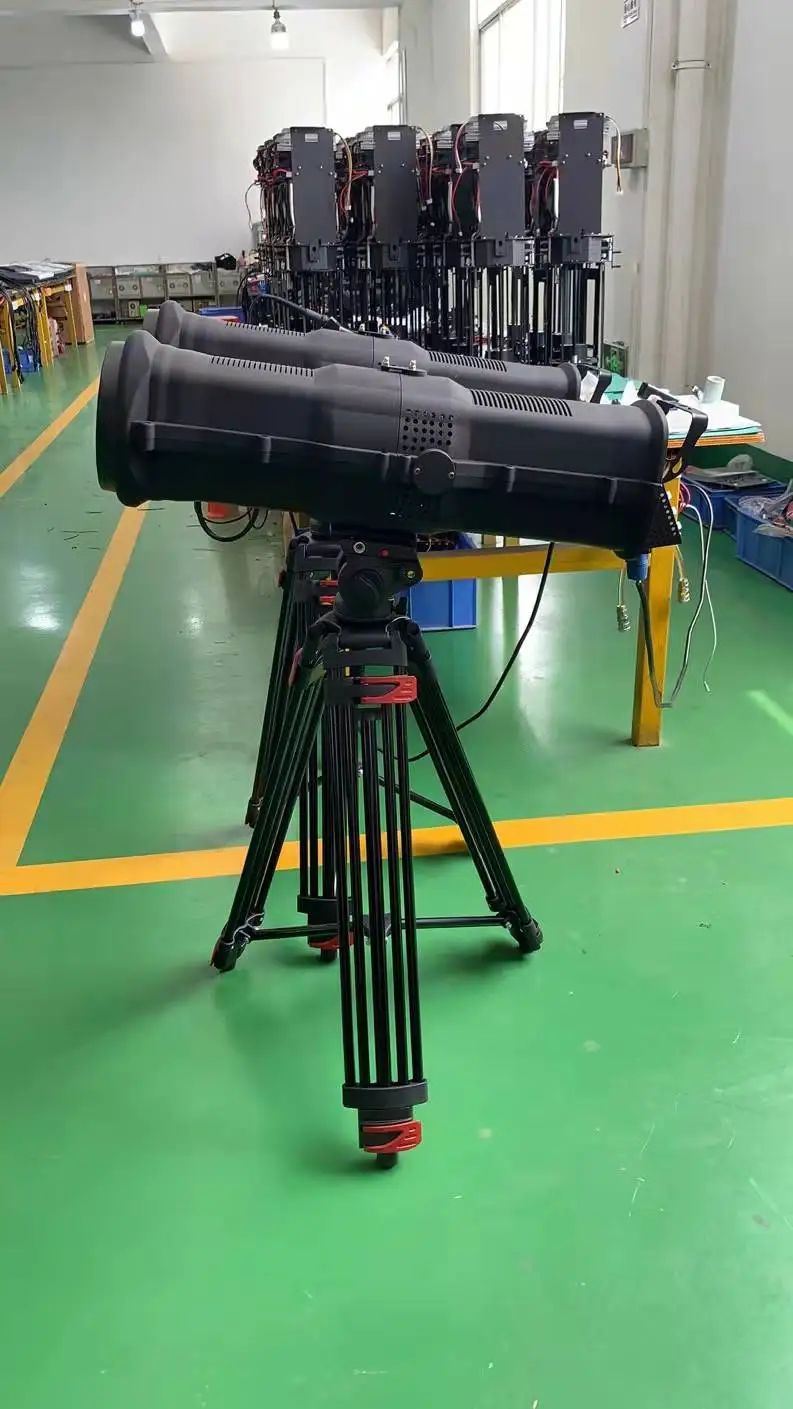 Follow spot light Large-scale stage performance remote tracking DMX electronic spotlight