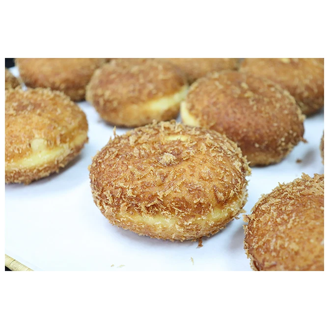 Замороженный пончик вкусная еда свинина карри булочка пшеница