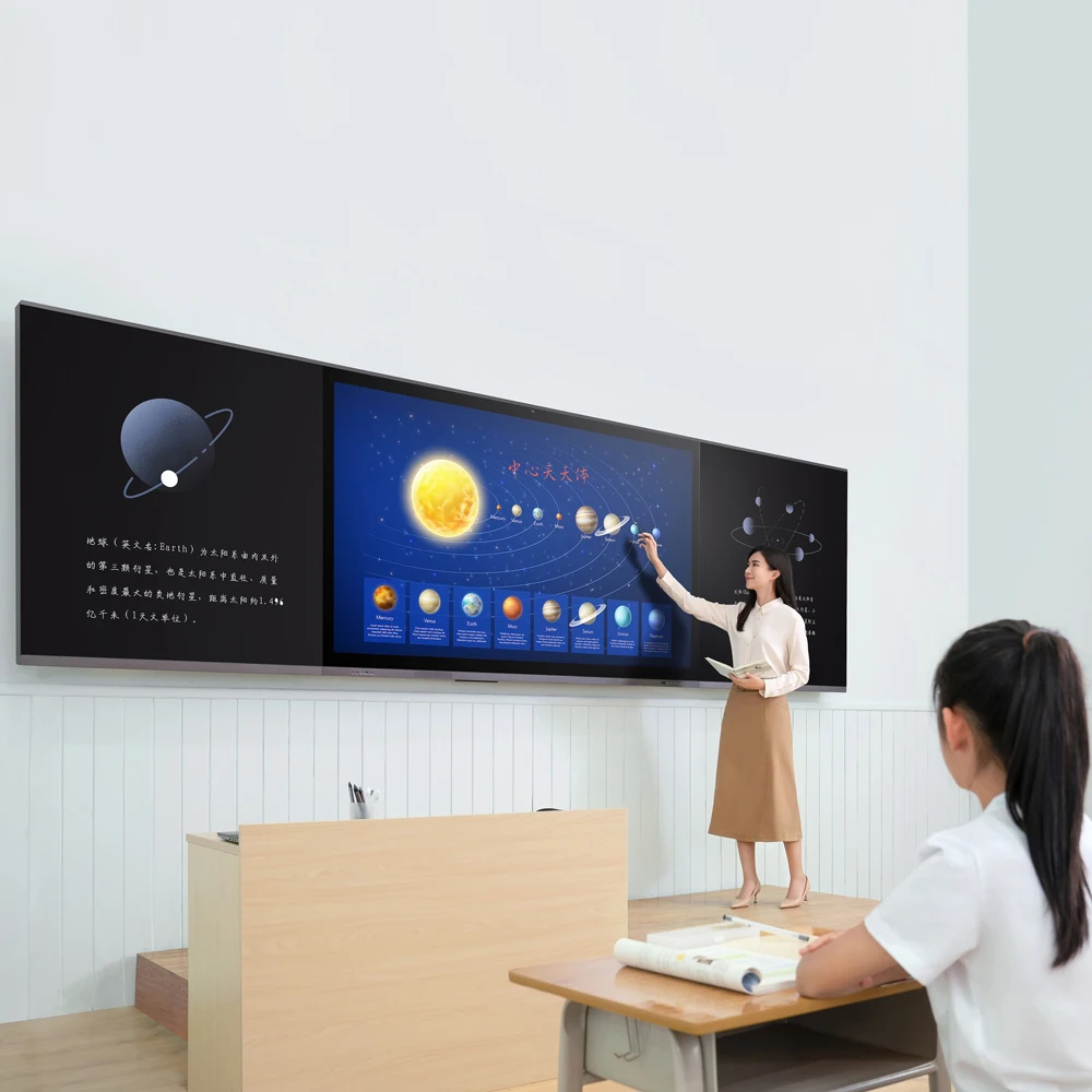86 inch 4k pizarra infantil led touch screen interactive flat panel nano smart blackboard for schools