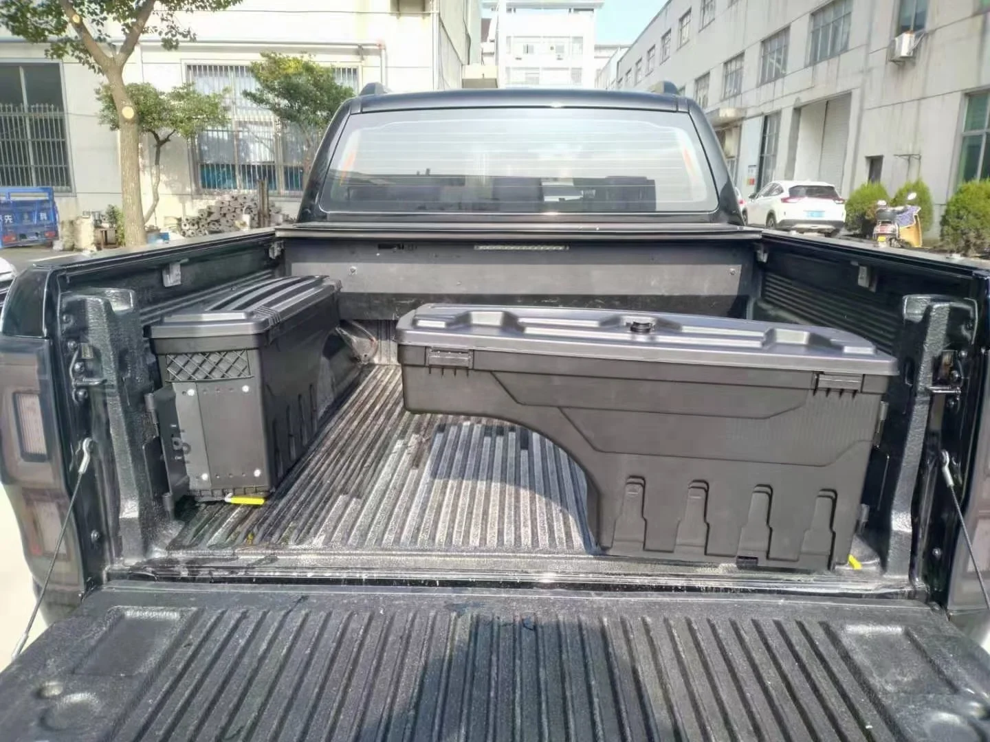  Black ABS Plastic Universal Tool Box For Pick Up Storage