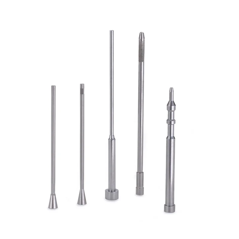 Customized Precision Mold Parts SKD 11 Flat Punch Pin Mold Steel Punch And Dies Punch Pins for Stamping Dies