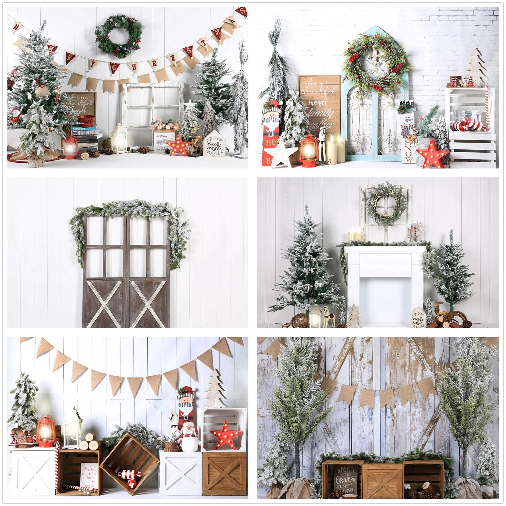 Custom Flowers Floor Photography Backdrop Wedding Bridal Shower Photo Video Studio Seamless Background 6*9ft