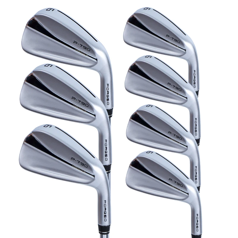 Golf Clubs Irons Set Right Handed Stainless Steel #4-P Black Forged Clubs Golf Iron Set