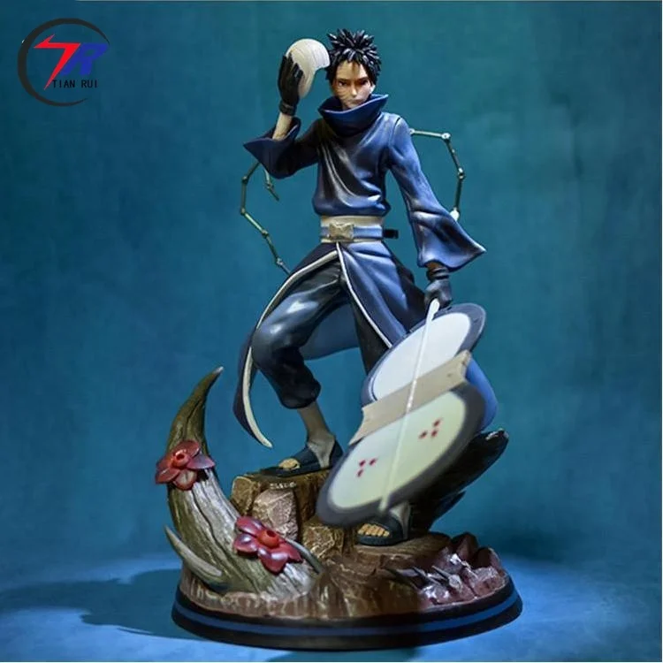 Chinese supplier of toy manufacturer vinyl anime Uchiha Obito pvc figure 1/6 scale action figure