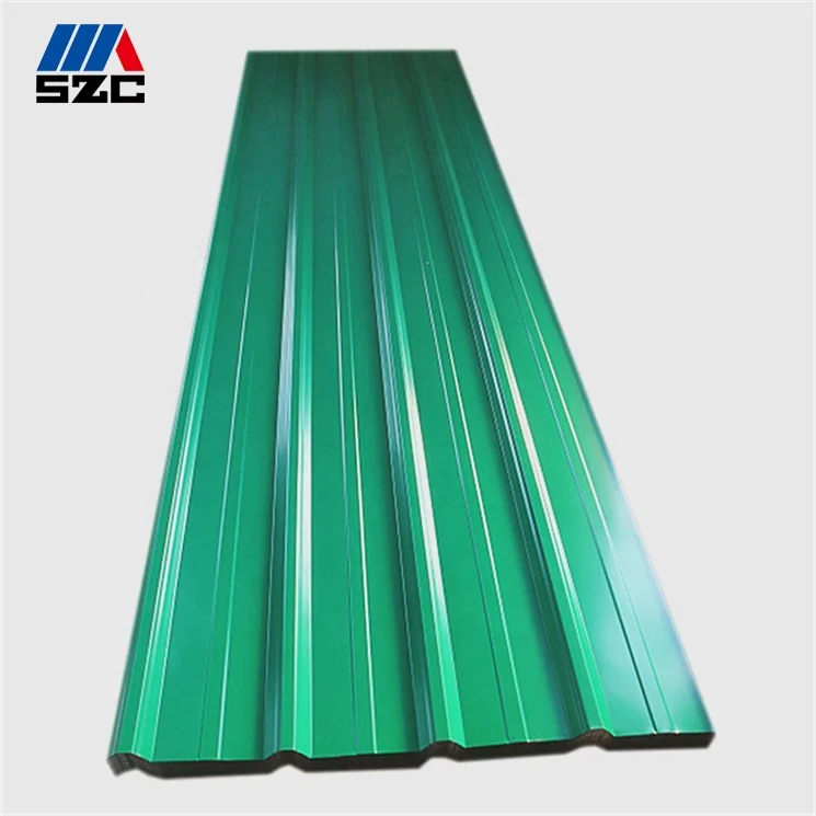 Зеленый Prepainted IBR Chromadek PPGL/оцинкованная/Galvalume стальные кровельные листы размер цена