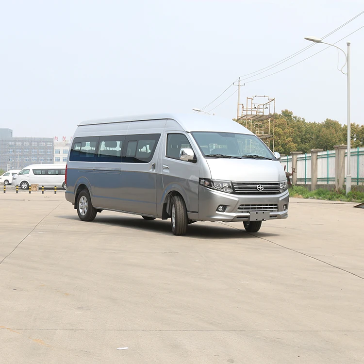 High Speed Electric Van 15 Seats 4L Passengers Mini Van Bus