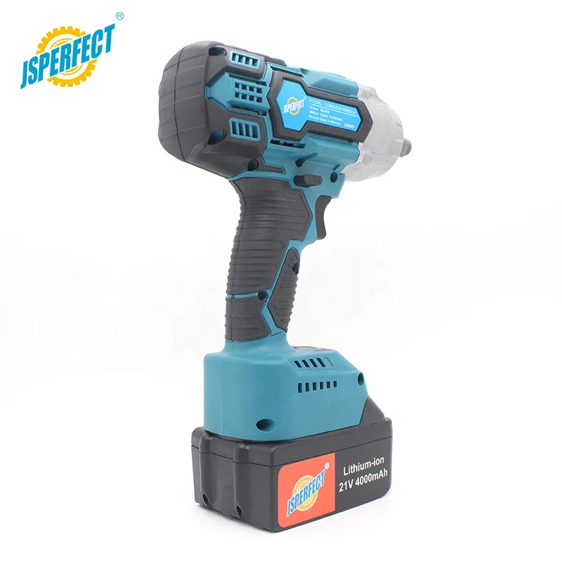 600N.M Brushless impact wrench cordless impact 12.7mm 1/2 inch battery interchangeable