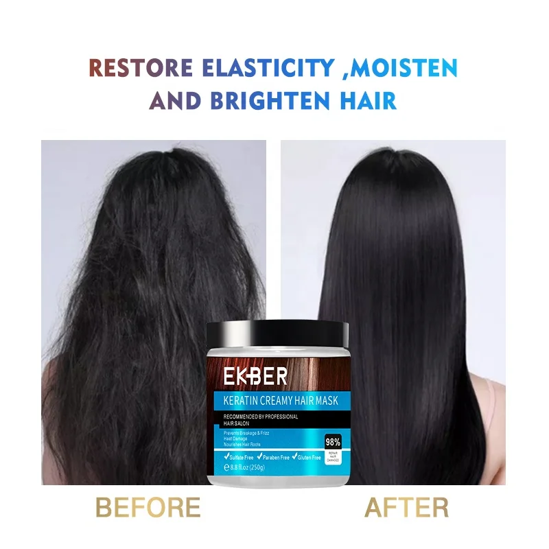 Customize Logo Low MOQ Hot Selling Keratin Treatment Hair Care Moisturizing Organic Hair Mask Private label Moroccan Hair Oil