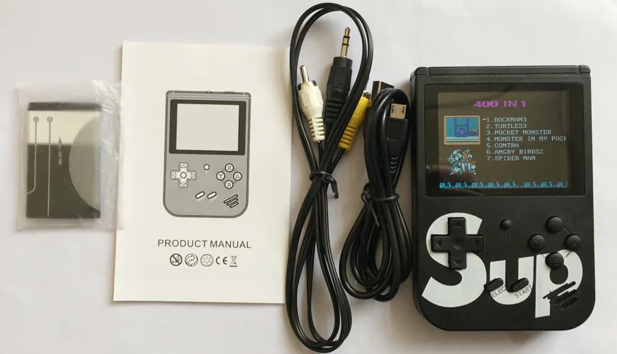 2024 Hot Selling for Amazon Retro Mini Sup Game Box 8-bit Classic 400 in 1 Video Game Console