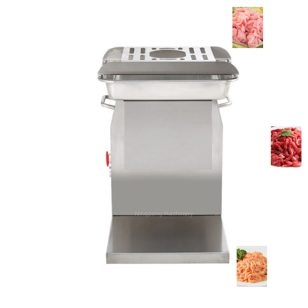 Meat Strip Cutting Machine/meat Slicer Cutter/meat Slicer and Grinder Meat Processing Machinery Fresh Meat Slicer