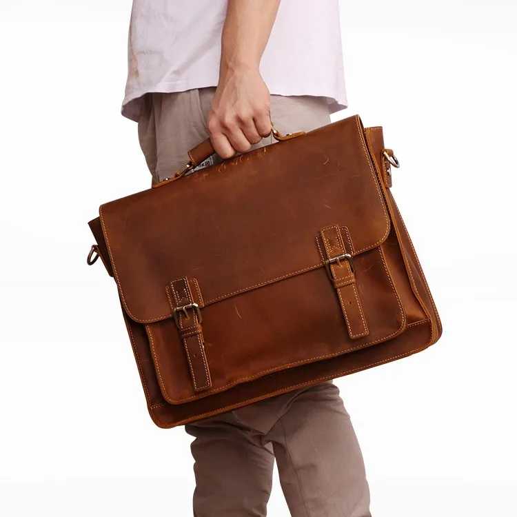 Professional factory mens messenger bag briefcases for men