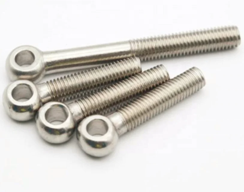 Low price Factory direct sale carbon steel stainless steel hook hinge lifting eye bolts