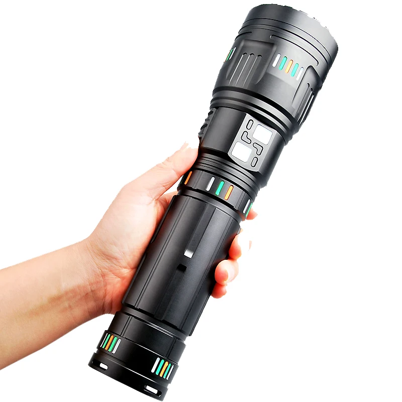 Titok Youtube Facebook Hot Super Bright 1.5KM Long Range rechargeable White LED Laser Flashlight Torch