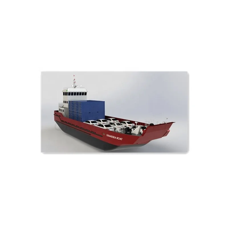 Grandsea 36m стальной корпус реки небольшой ro контейнер Barge для продажи
