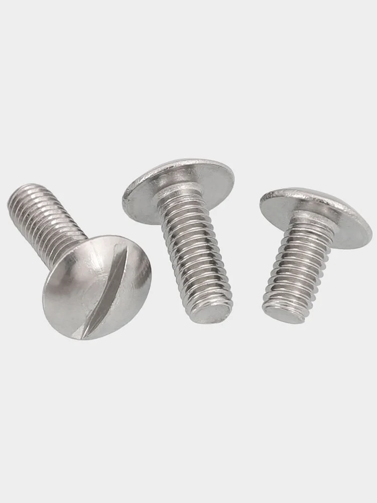 M6 x 14 Stainless Steel A2-70 Slotted Truss Head Machine Screw