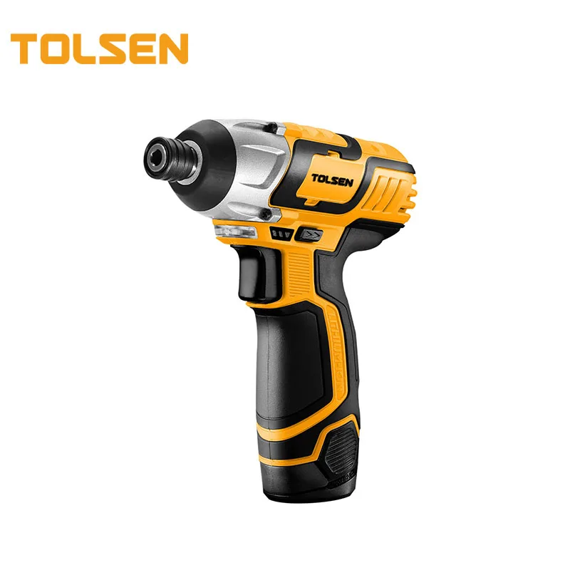 TOLSEN 79025 Dc 20v Электрическая аккумуляторная ударная дрель с мягкой