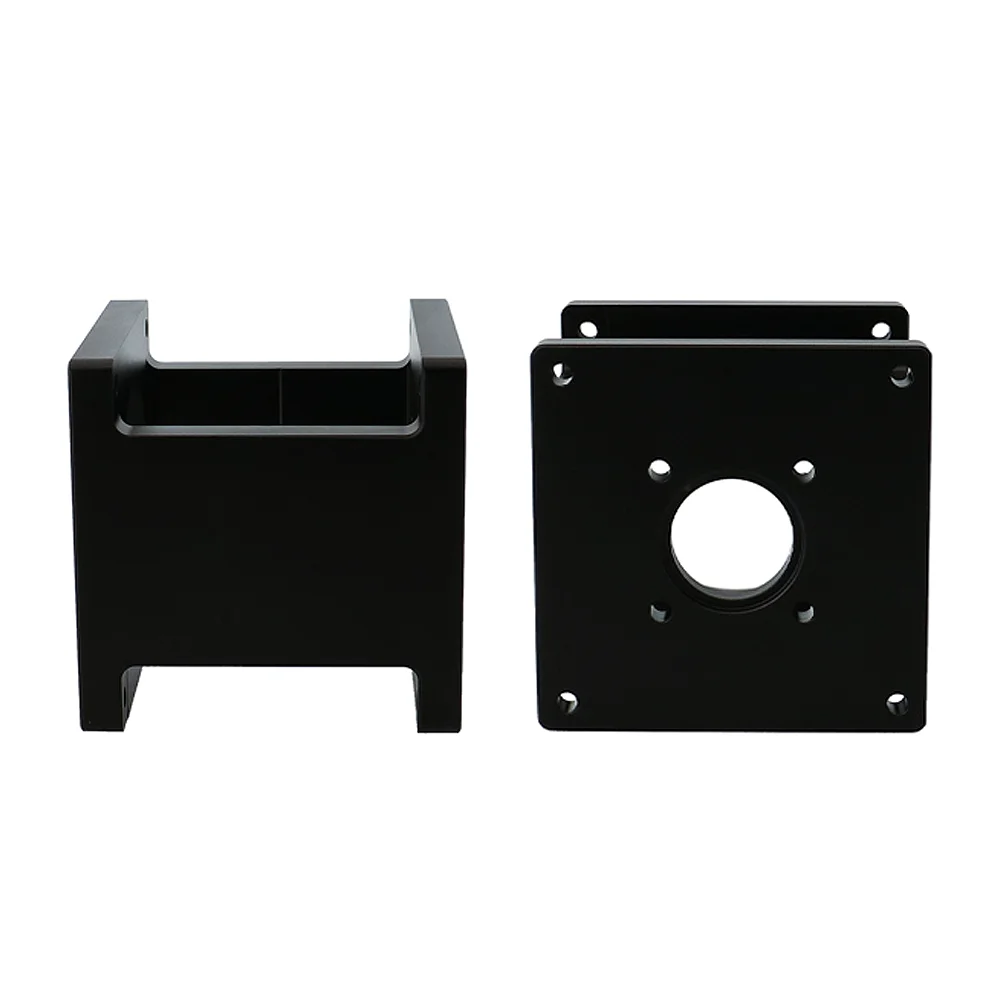 HLTNC 57/60/80/86/110/130 Stepper Servo Motor Fixed Bracket Horizontal Installation Support Base Cast Aluminum