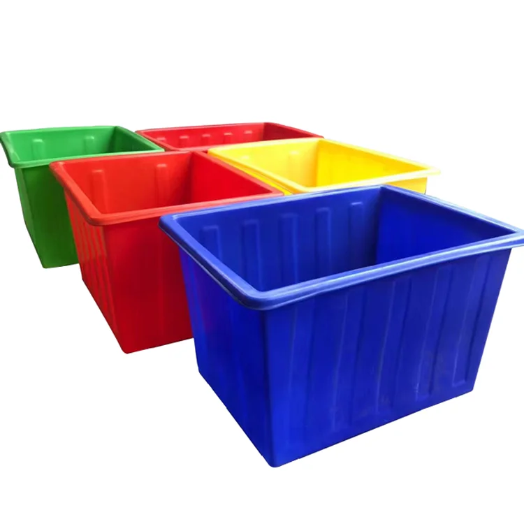Rubbermaid большой LLDPE 1000 l емкость для воды пластиковая текстильная тележка ванн сдерживание оптовая продажа