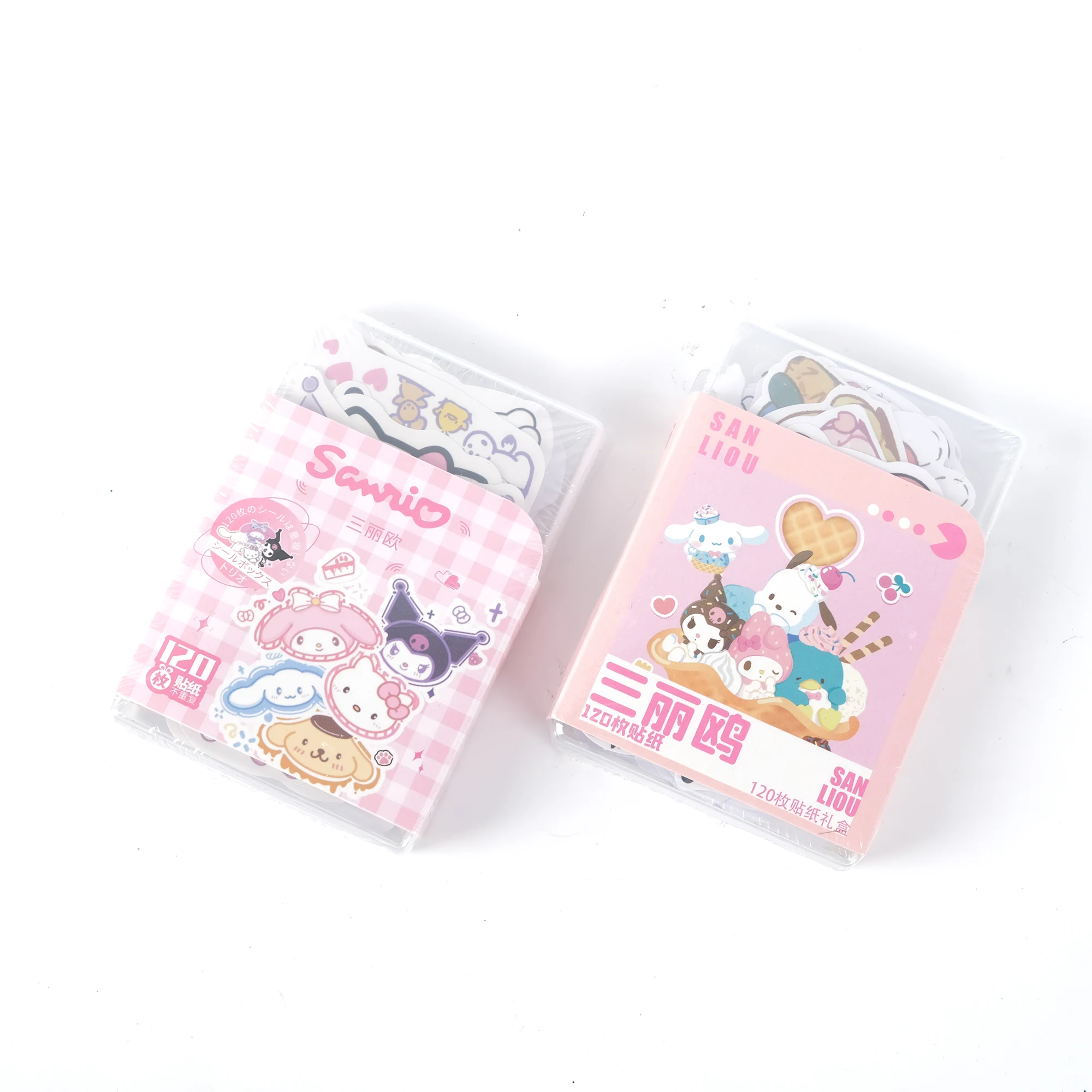 2025 Popular Cartoon Characters Valentine Day Collage Decal Waterproof Stickers Diy Decorated Diary Phone Water Cup Toys