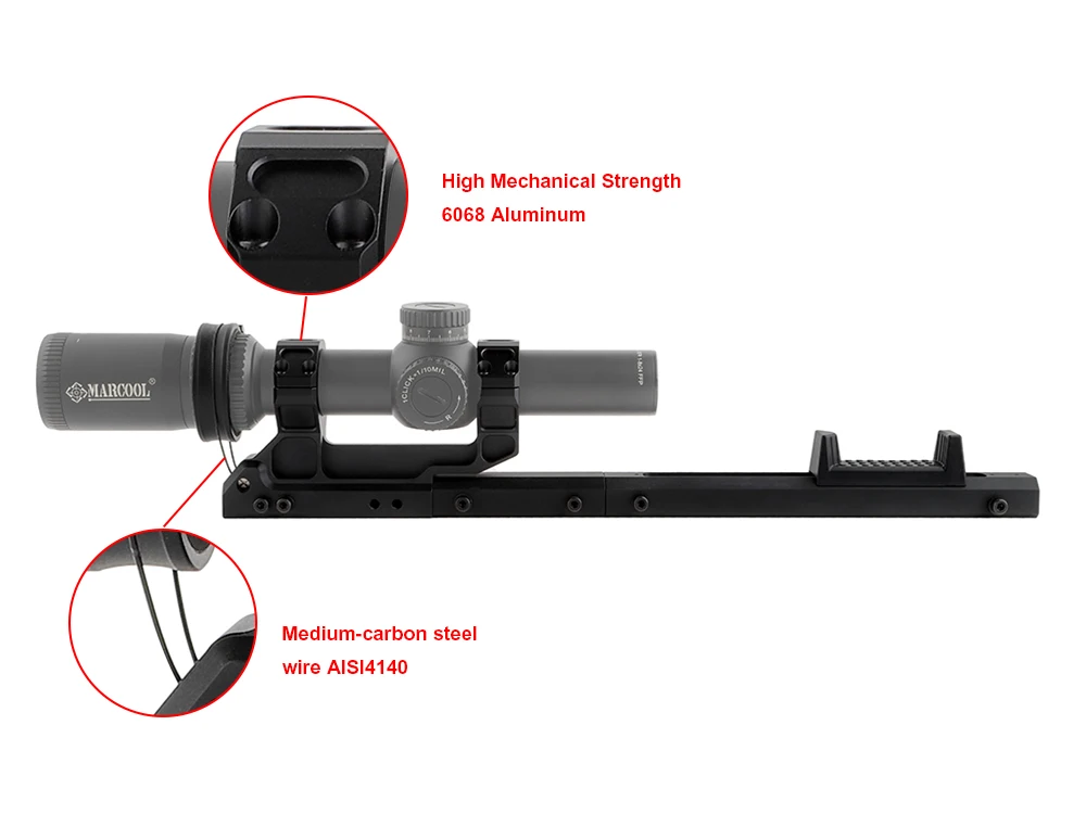 Marcool Scope Switch Quick Magnification Slider Mounting System