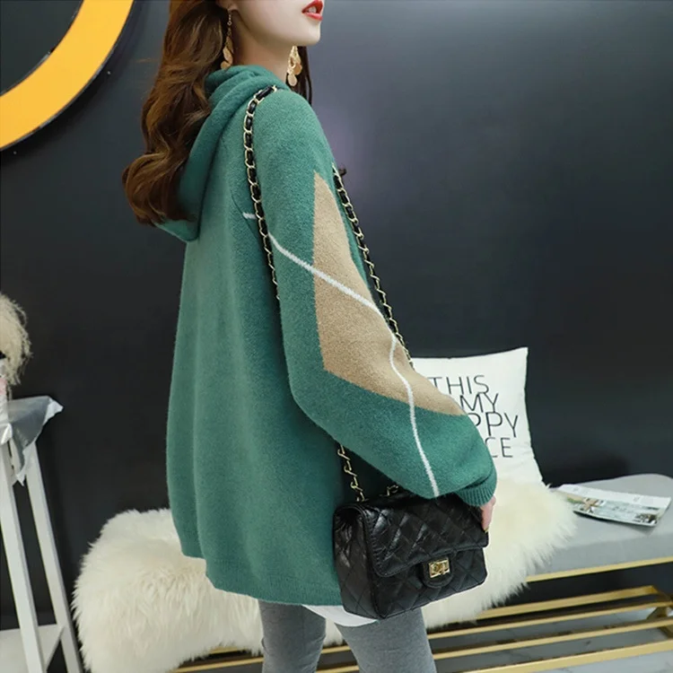 B61634A The new 2019 hoodie for women Korean version popular sweater