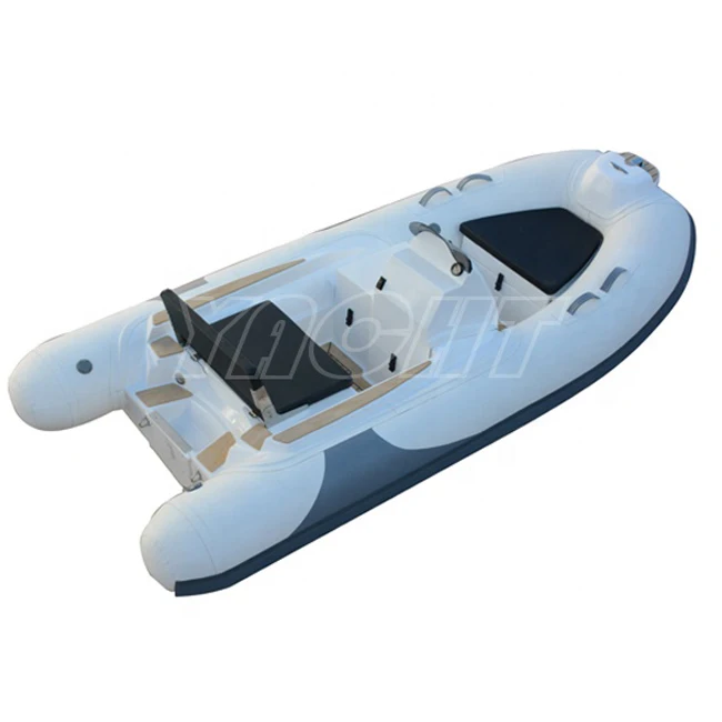 RIB 340 надувная лодка из углеродного стекловолокна с подвесным двигателем