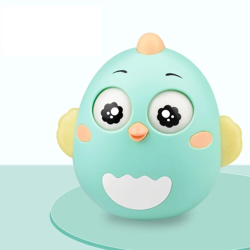 Newborns Educational Toys for Kids Baby Tumbler Toy Cute Chicken Toy