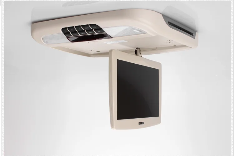 10.1 Inch Roof Monitor With VGA For Car Flip Down Monitor One Av input Tv Mount Digital Screen Bus Monitor