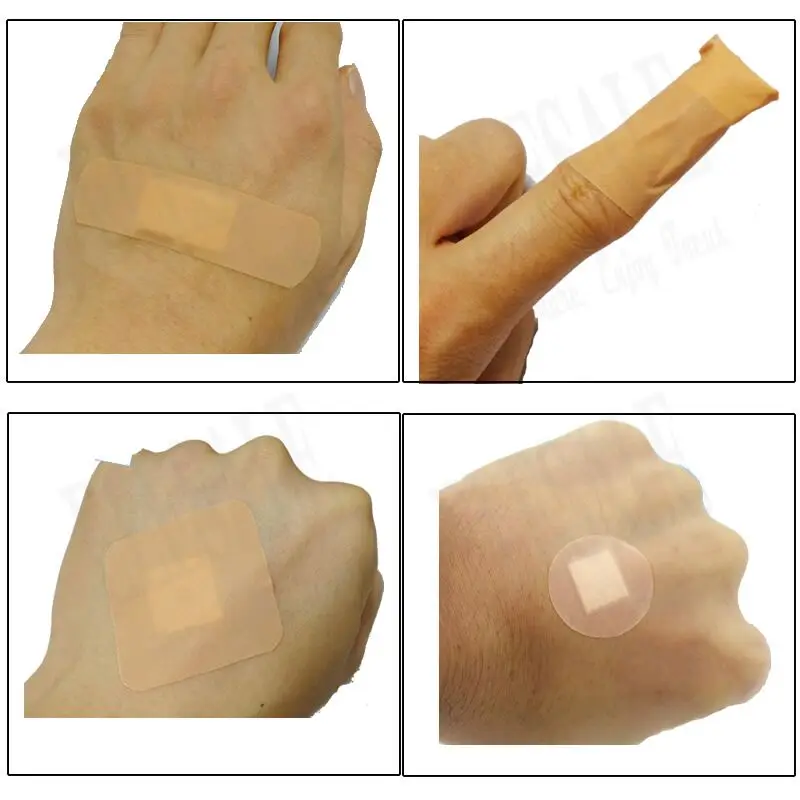 
First aid PVC medical plaster with different shape 