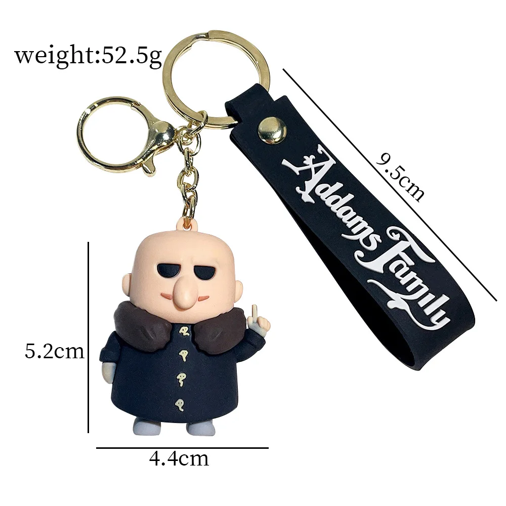 XUX Keychain Animation Cartoon Soft PVC Keychain Car & bag hanging ornament Key Ring