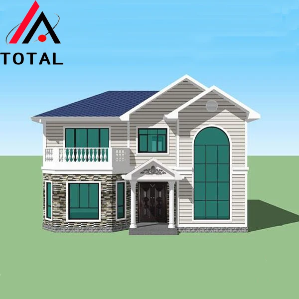 2020 Beautiful Prefab House Light Weight Steel Prefabricated Villa