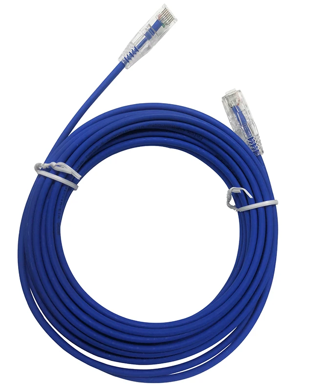 RJ45 Ethernet Cable Slim Cat6 28AWG Patch Cord rj4 plug utp cat6 patch cable