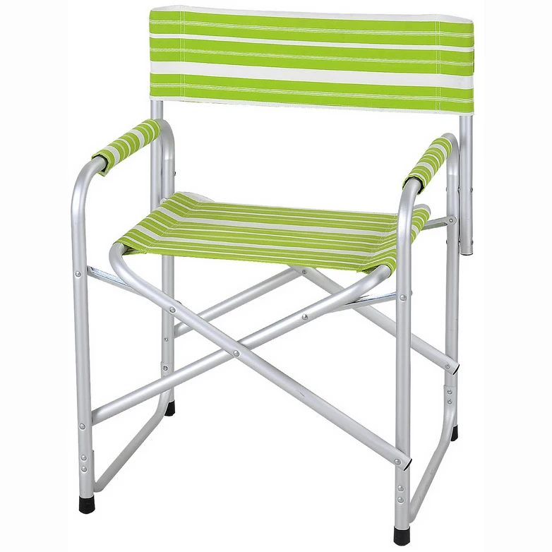 Wholesale Custom Outdoor High Quality Lightweight Fishing Relax Folding Portable Oxford Aluminum Director Beach Pool Chair