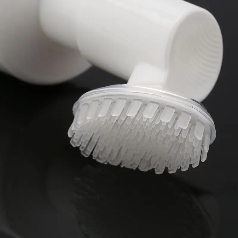 powder to plastic face wash foam wash bottle dispenser white brush and black foam bottle 16 oz