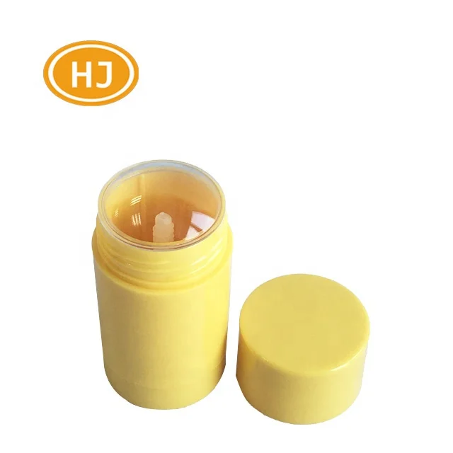 
Transparent 30g 50g 75g Black Color High Quality Empty Deodorant Stick Container Packaging For Personal Use 