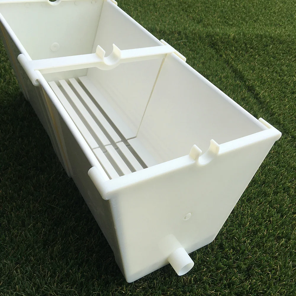 High production 3 layers Greenhouse Hydroponics Strawberry PVC trough for planting strawberry/vegetables