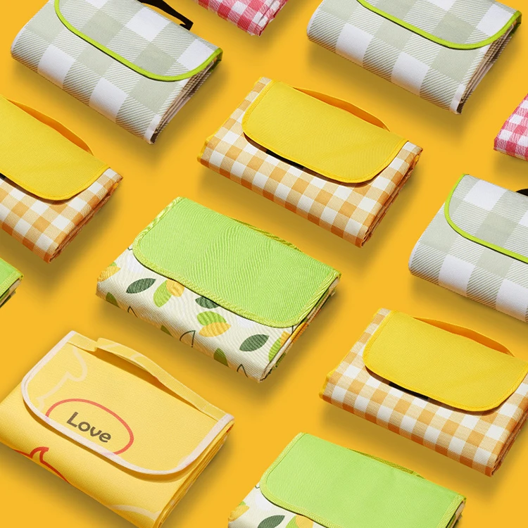 Best Selling Products Custom Picnic Blanket Wholesale Price Custom Portable Durable Foldable Travel Picnic Beach Blanket