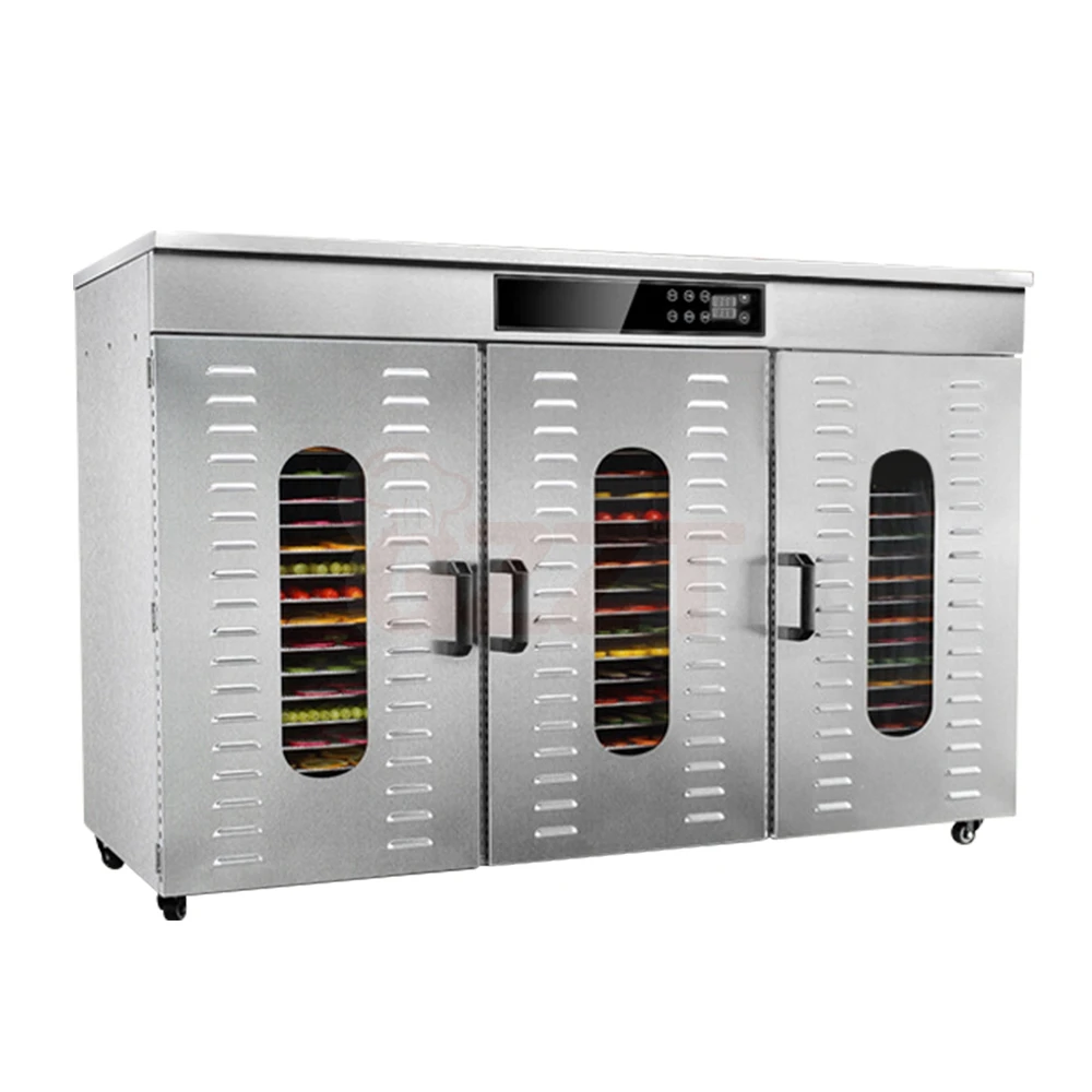 Commercial Food Dehydrator 60 Trays Dryer Industrial Fruit And Vegetable Drying Machine Commerical Mushroom Dehydrator Machine