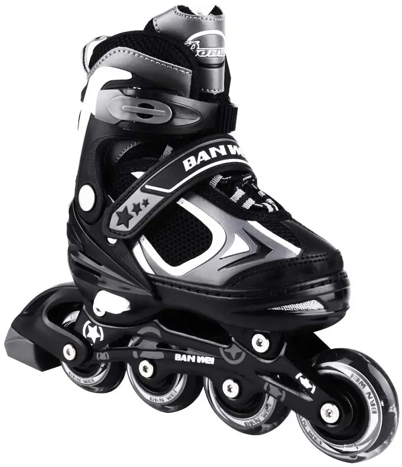XW High Quality Adjustable Flashing Roller Skates Shoes Wholesale Outdoor Sports Inline Skates For Kids Adult